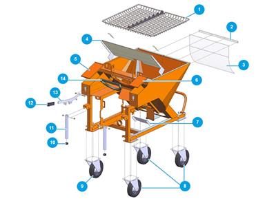 INTONACATRICE MIXER PLUS 220V - 3 KW